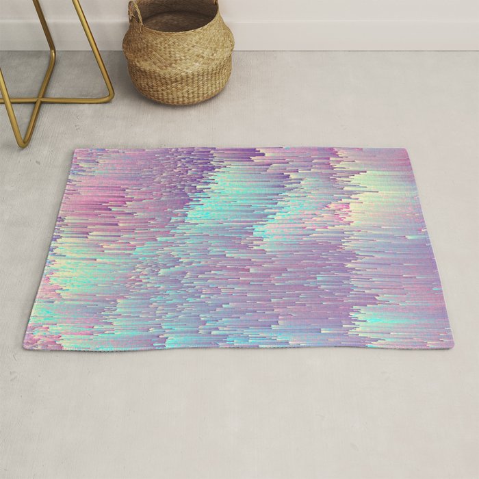 Iridescent Glitches Rug Gallery Image 1
