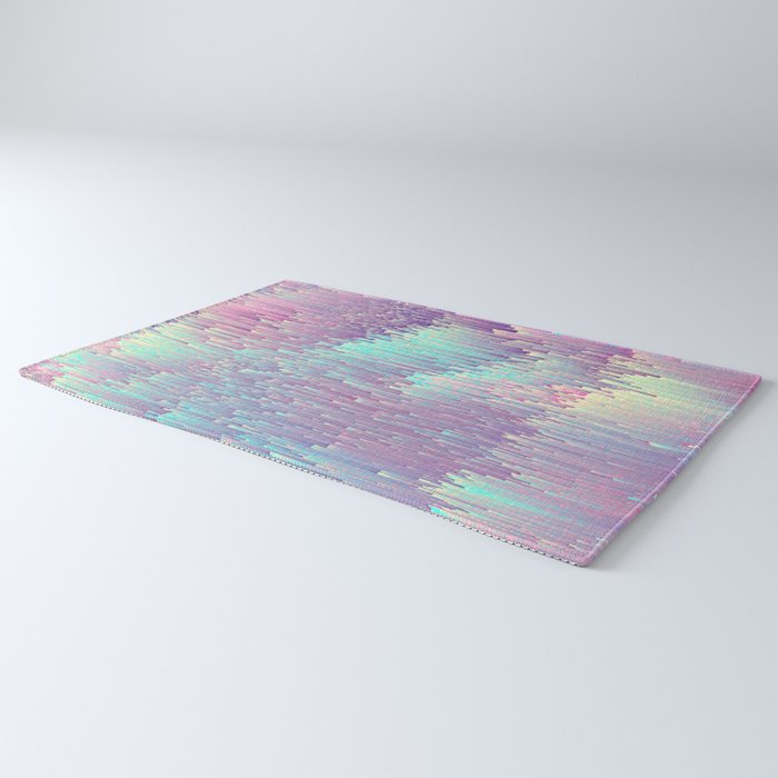 Iridescent Glitches Rug Gallery Image 3
