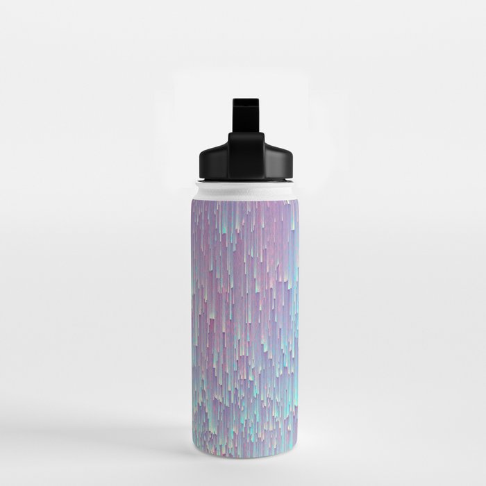 Iridescent Glitches Water Bottle Gallery Image 2