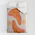 Retro Roller Skates - Coral Comforter Gallery Image 6