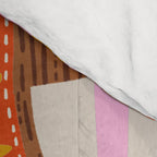 Retro Roller Skates - Coral Comforter Gallery Image 4