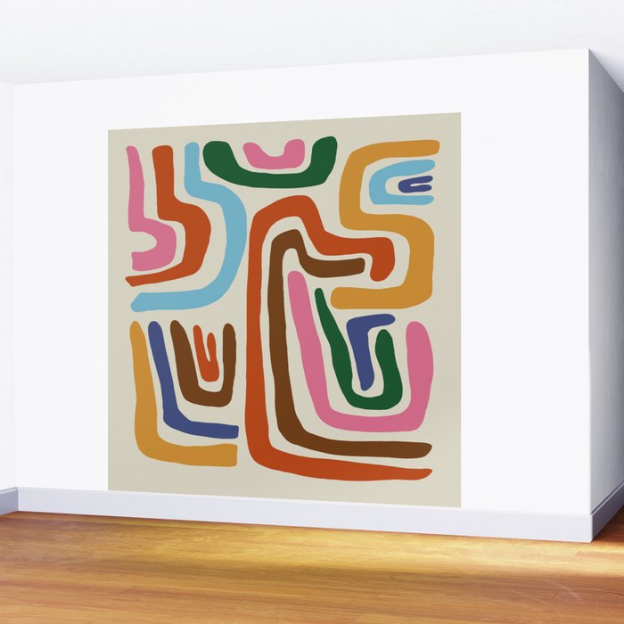 Feeling flow Wall Mural Gallery Image 2