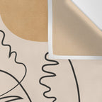 Abstract Faces 1 Wall Tapestry Gallery Image 3