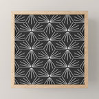 SUN TILE CHARCOAL Mini Art Print Gallery Image 1