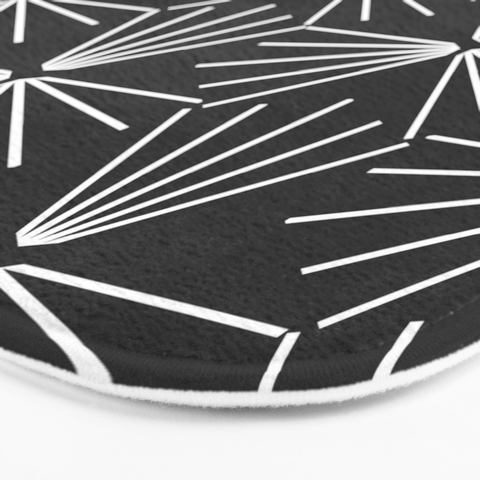 SUN TILE CHARCOAL Bath Mat Gallery Image 3