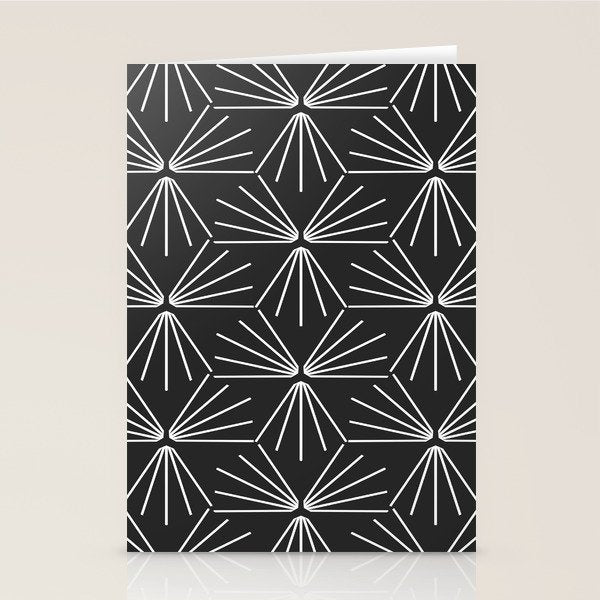 SUN TILE CHARCOAL Stationery Card Gallery Image 2