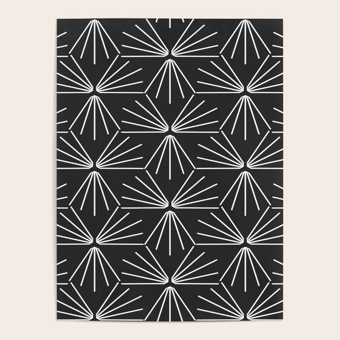 SUN TILE CHARCOAL Poster Gallery Image 4