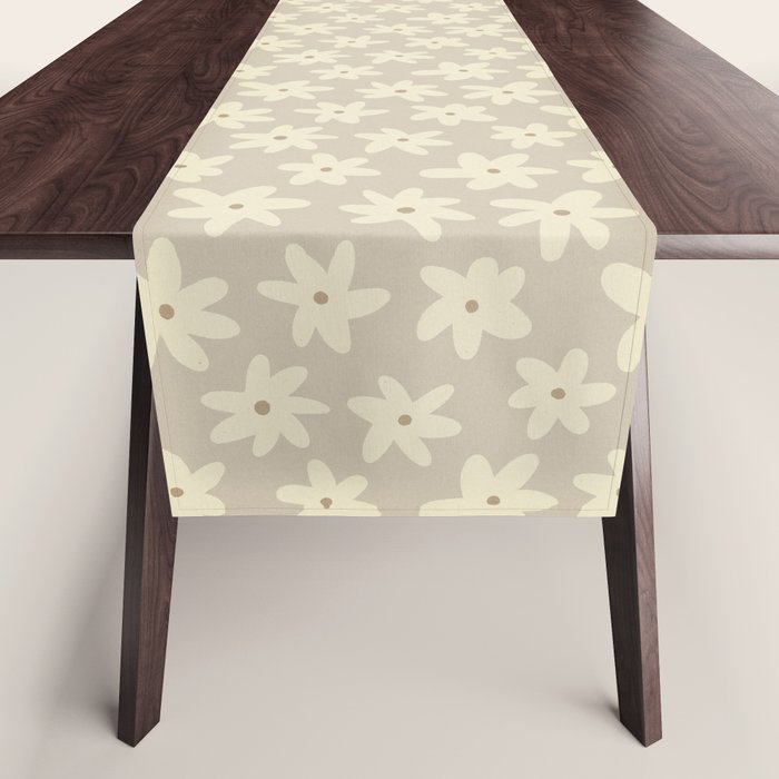 Pastel Daisies Table Runner Gallery Image 1