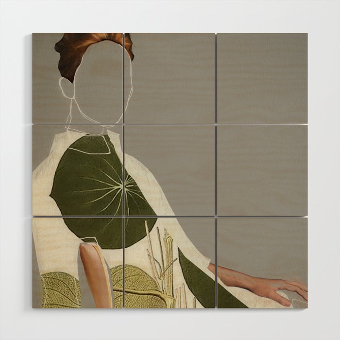 Female Figure 12 Wood Wall Art Gallery Image 1