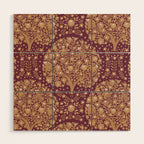 Flowering Forest Wood Wall Art Gallery Image 1