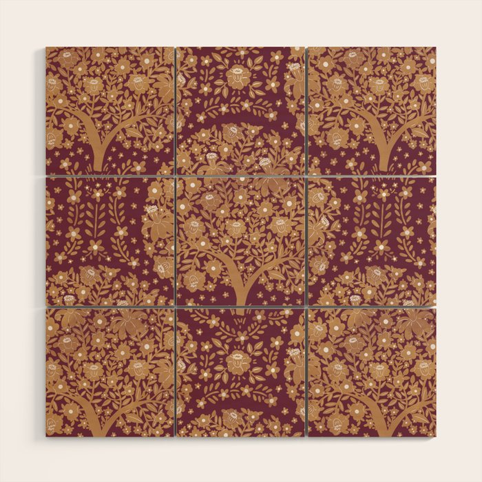 Flowering Forest Wood Wall Art Gallery Image 1
