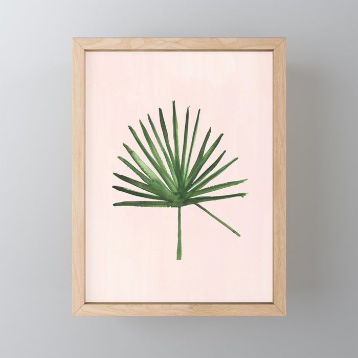Windmill Palm Mini Art Print Gallery Image 1