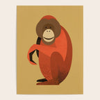 Whimsy Orangutan Poster Gallery Image 4