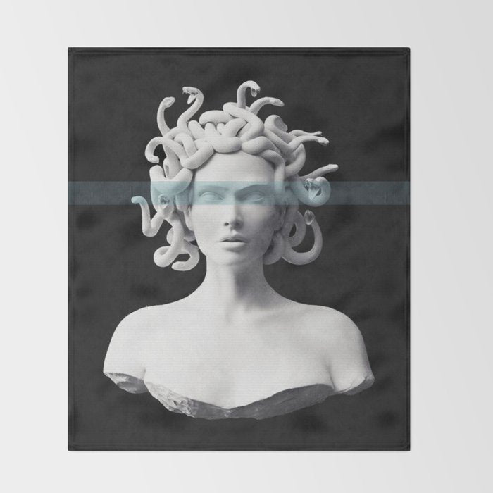 Medusa Throw Blanket Gallery Image 2