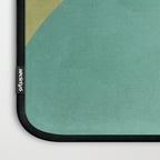 mid mod geometry green teal nature 2 Laptop Sleeve Gallery Image 3