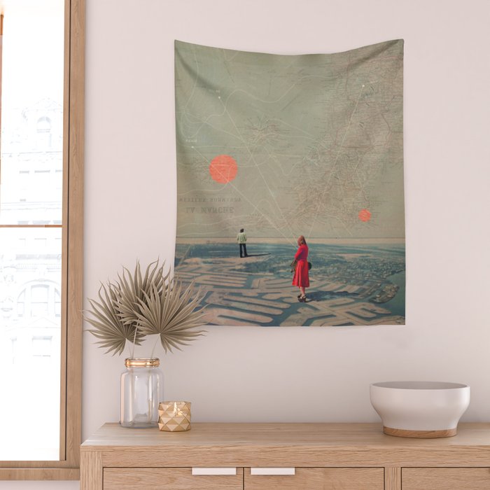 Our world was Broken and you Left Wall Tapestry Gallery Image 2