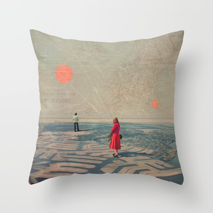 Our world was Broken and you Left Throw Pillow Gallery Image 1