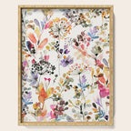 Watercolor Wild grasses watercolor Serving Tray Gallery Image 1