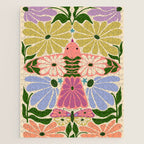 New Beginning - Floral Bird and Butterfly Jigsaw Puzzle Gallery Image 1