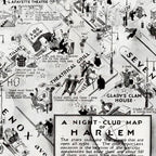 1932 Night-Club Map of Harlem, NY Centerfold from Manhattan Weekly by Elmer Simms Campbell Coffee Mug Gallery Image 2