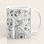 1932 Night-Club Map of Harlem, NY Centerfold from Manhattan Weekly by Elmer Simms Campbell Coffee Mug Gallery Image 1