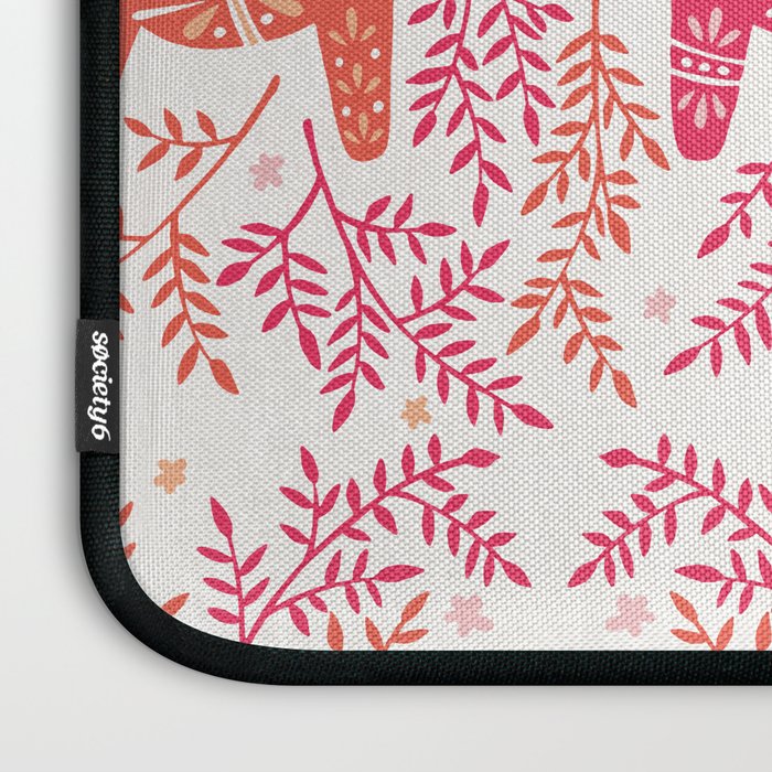Swedish Dala Horses - Melon Palette Laptop Sleeve Gallery Image 3