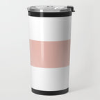Accent (Black & Pink) Travel Mug Gallery Image 2
