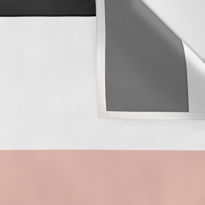 Accent (Black & Pink) Wall Tapestry Gallery Image 3