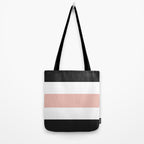 Accent (Black & Pink) Tote Bag Gallery Image 2
