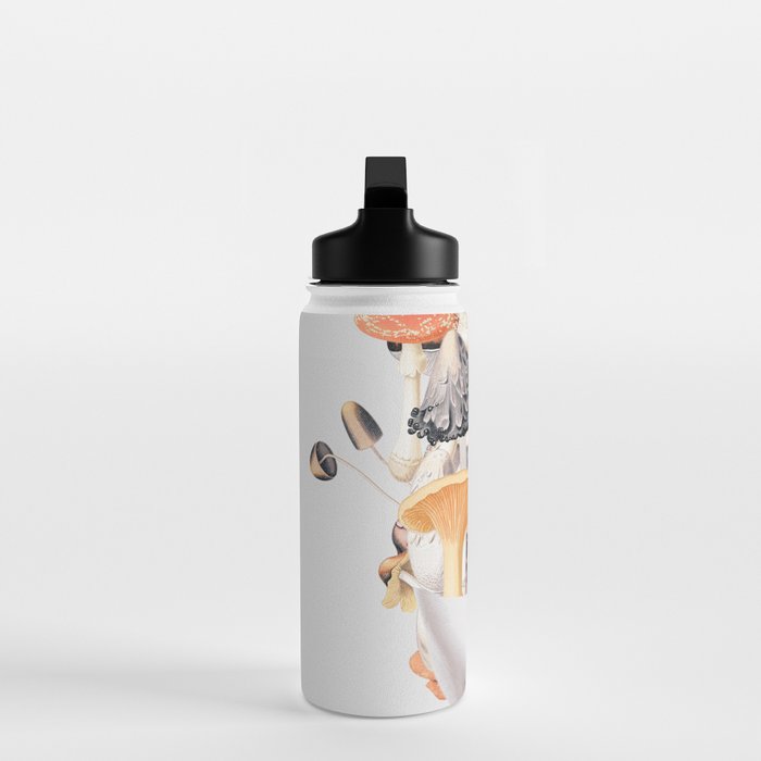Mushroom Lady 3 Water Bottle Gallery Image 3