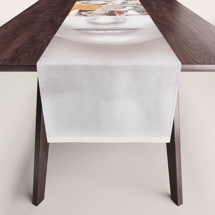 Mushroom Lady 3 Table Runner Gallery Image 1
