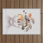 Mushroom Lady 3 Outdoor Rug Gallery Image 1