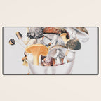 Mushroom Lady 3 Desk Mat Gallery Image 3