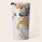 Mushroom Lady 3 Travel Mug Gallery Image 3