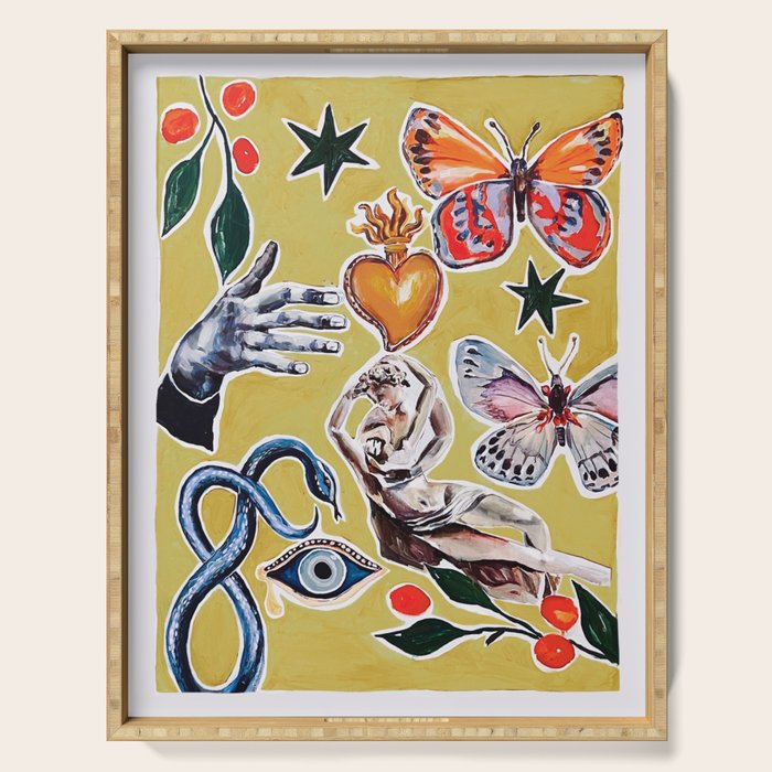 Eclectic Kiss Serving Tray Gallery Image 1