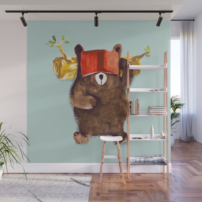 No Care Bear - My Sleepy Pet Wall Mural Gallery Image 1