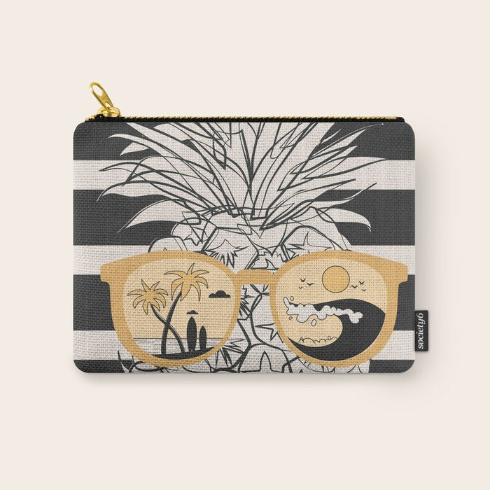 Pineapple Dreams 1 Carry All Pouch Gallery Image 1