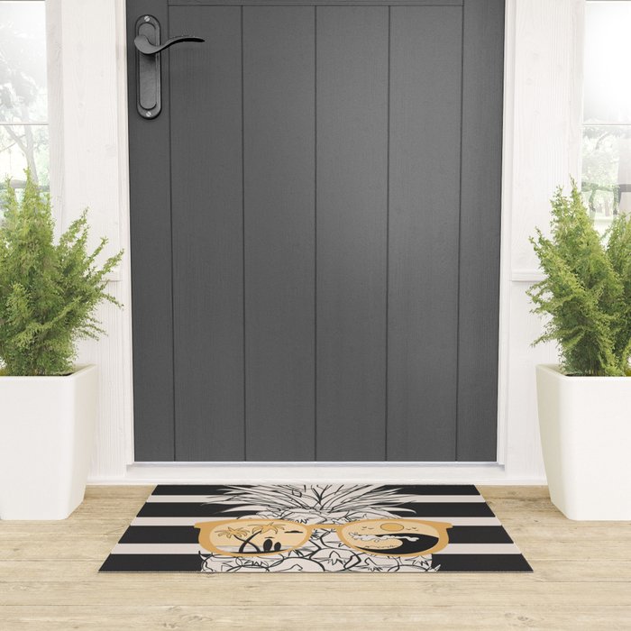 Pineapple Dreams 1 Welcome Mat Gallery Image 3