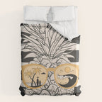 Pineapple Dreams 1 Duvet Cover Gallery Image 6