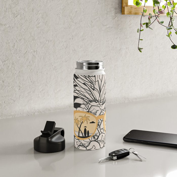 Pineapple Dreams 1 Water Bottle Gallery Image 4