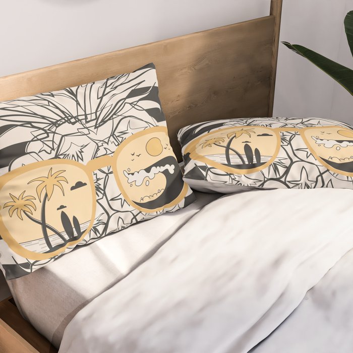 Pineapple Dreams 1 Pillow Sham Gallery Image 2