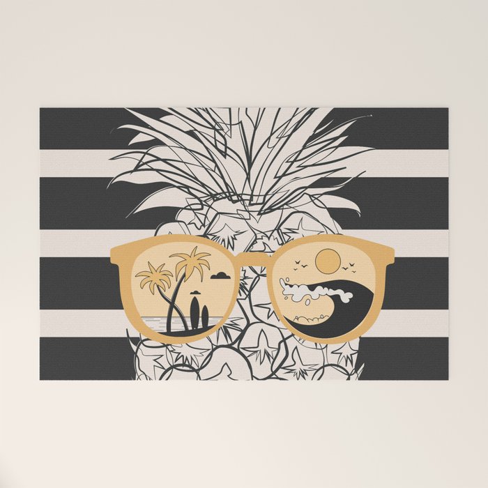Pineapple Dreams 1 Welcome Mat Gallery Image 1