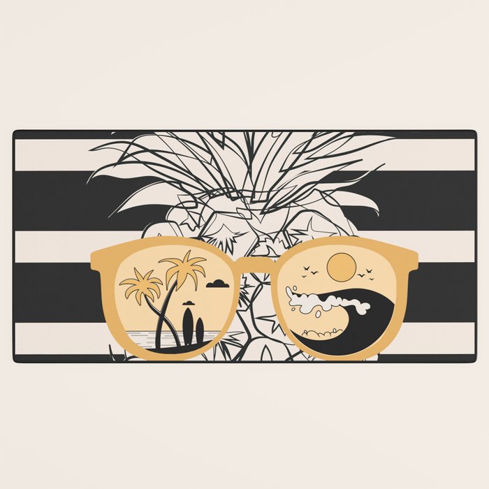 Pineapple Dreams 1 Desk Mat Gallery Image 3