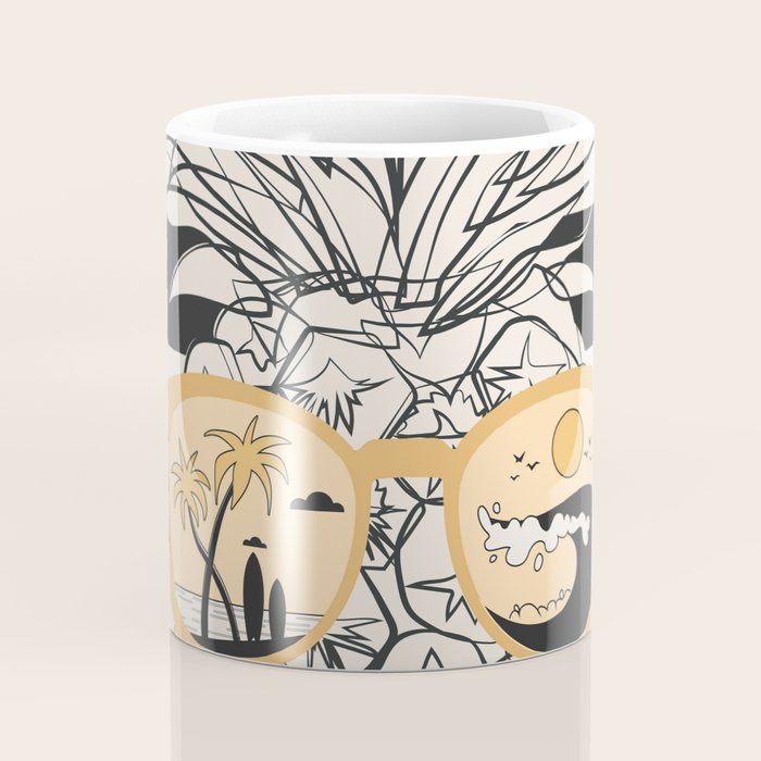 Pineapple Dreams 1 Coffee Mug Gallery Image 4