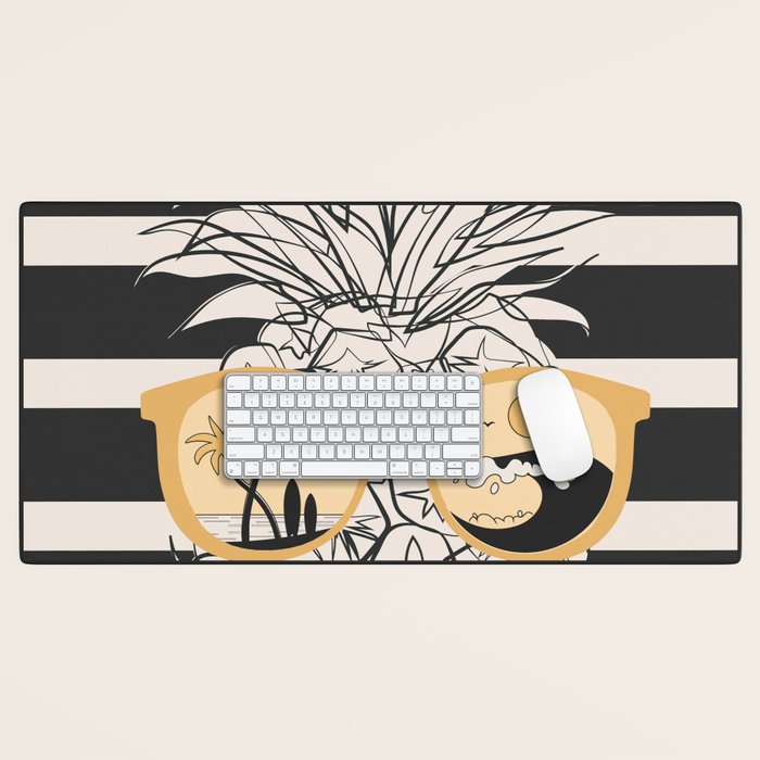 Pineapple Dreams 1 Desk Mat Gallery Image 1