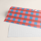 You and Me Apres Ski in Plaid Wrapping Paper Gallery Image 2