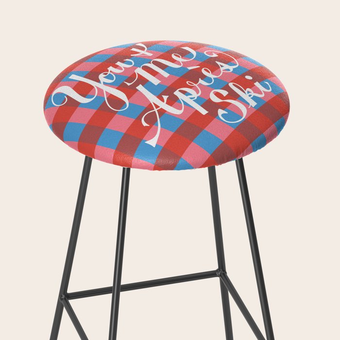 You and Me Apres Ski in Plaid Stool Gallery Image 2