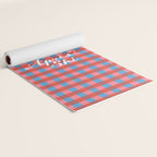 You and Me Apres Ski in Plaid Yoga Mat Gallery Image 2