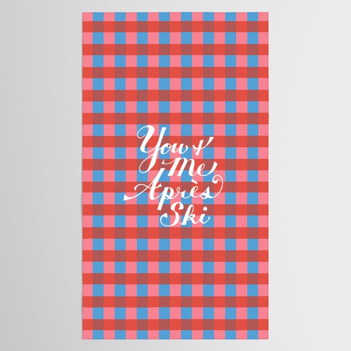 Lyman Creative Co You and Me Apres Ski Tablecloth - Thumbnail 2