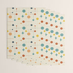 Mid Century Modern Atomic Abstract Pattern 9 Wrapping Paper Gallery Image 3